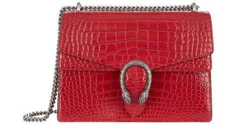 gucci crocodile handbags|GUCCI Dionysus embellished leather shoulder bag .